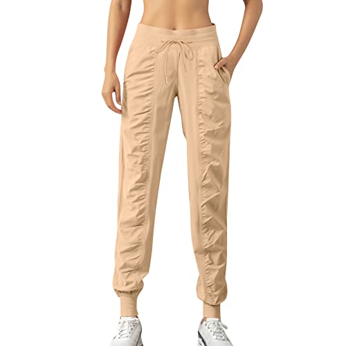 Sweatpants Damen Damen Sweatpants Jogger Comfy Oversized Activewear Graphic Sweatpants Workout Cute Sweatpants Womens Drawstring Pants Sport Pants Women Sweatpants Women Baggy, bronze, XL von Generic