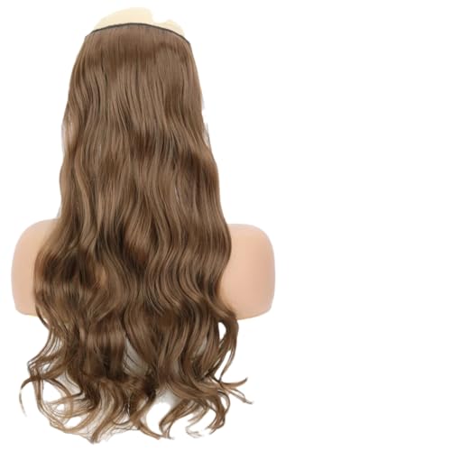 Synthetische Lange Glatte Frisur, 5 Clip-In-Haarverlängerungen, 81 Cm, Braunblond-Schwarzes Kunsthaar Für Damen Synthetische Lange Glatte Frisur, 5 Clip-In-Haarverlängerungen, 81 Cm, Braunblond-Schwarzes Kunsthaar Für Damen von Generic
