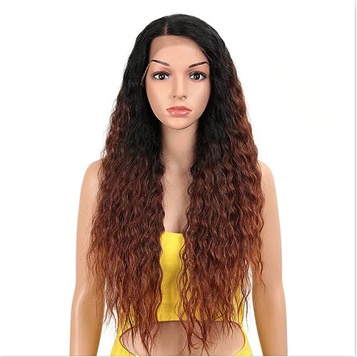 Synthetische Spitze Front Ombre Blonde Perücke 30 Zoll 13X4 Perücke Lange gewellte Spitzenperücken für Frauen Synthetische Spitze Front Perücke Synthetische Spitze Front Ombre Blonde Perücke 30 Zoll 13X4 Perücke Lange gewellte Spitzenperücken für Frauen Synthetische Spitze Front Perücke von Generic