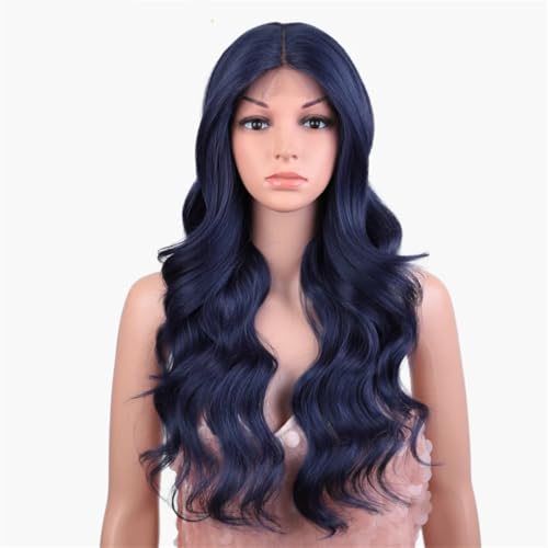 Synthetische Spitzenperücken, Gewellt, T-Scheitel, Ombre, Blond-Braune Perücken Für Schwarze Frauen Synthetische Spitzenperücken, Gewellt, T-Scheitel, Ombre, Blond-Braune Perücken Für Schwarze Frauen von Generic