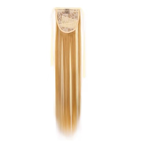 Synthetisches Haar, 22 Bis 34 Zoll, Langer, Gerader Pferdeschwanz, Umwickelter Pferdeschwanz, Clip-In-Haarverlängerung, Schwarzes Haarteil, Kopfbedeckung Synthetisches Haar, 22 Bis 34 Zoll, Langer, Gerader Pferdeschwanz, Umwickelter Pferdeschwanz, Clip-In-Haarverlängerung, Schwarzes Haarteil, Kopfbedeckung von Generic