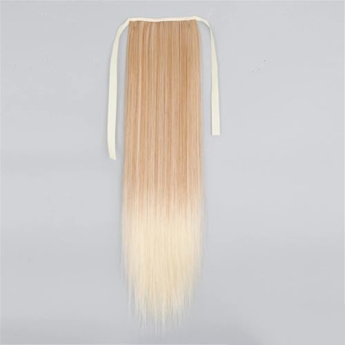 Synthetisches Haar, 22 Bis 34 Zoll, Langer, Gerader Pferdeschwanz, Umwickelter Pferdeschwanz, Clip-In-Haarverlängerung, Schwarzes Haarteil, Kopfbedeckung Synthetisches Haar, 22 Bis 34 Zoll, Langer, Gerader Pferdeschwanz, Umwickelter Pferdeschwanz, Clip-In-Haarverlängerung, Schwarzes Haarteil, Kopfbedeckung von Generic