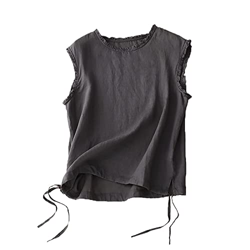 Tank Top Damen Oberteile Ärmellose Blusentop Shirts,Stehkragen T Shirt,Crop Top Mit Ausschnitt,Tüll Bluse,Bluse Fledermausärmel,Festliche Bluse Gold,Modische Blusen von Generic