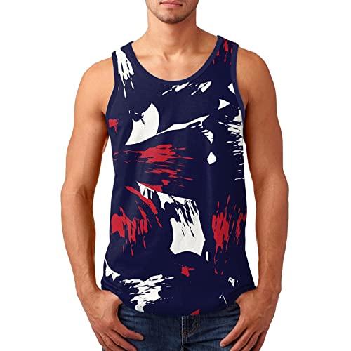 Tank Top Herren: Weiss Sport 5XL Lang Axelshirt Tank Top Locker Baumwolle Sommer Stretch Unterhemd Unterhemden Bauchweg 3XL Ärmellose Weit Oversized Muskelshirts Tanktop von Generic