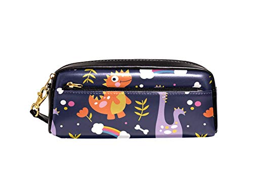 Tasche Cartoon-Dinosaurier Und Regenbogenwolke Federtasche Premium Pencil Case Mit Reißverschluss Briefpapier Tasche Für Unisex Teenager Mädchen Tasche Cartoon-Dinosaurier Und Regenbogenwolke Federtasche Premium Pencil Case Mit Reißverschluss Briefpapier Tasche Für Unisex Teenager Mädchen von Generic