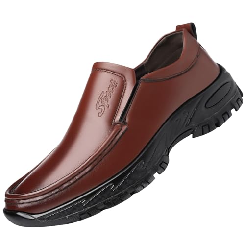 Tech Herren Schuhe Klassische Lederschuhe Trendy Erhöhen Formal Business Gastronomieschuh Business Schuhe Zum Reinschlüpfen Für Männer Klassischer Herrenschuhe Leder Rutsch Niedrig Tech Herren Schuhe Klassische Lederschuhe Trendy Erhöhen Formal Business Gastronomieschuh Business Schuhe Zum Reinschlüpfen Für Männer Klassischer Herrenschuhe Leder Rutsch Niedrig von Generic