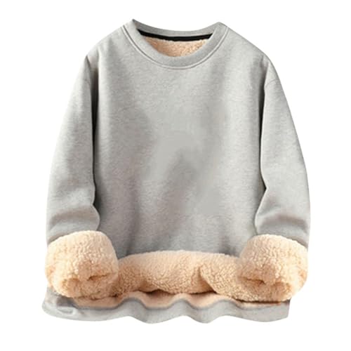 Teddy Fleece Pullover Damen Winter Casual Hoodie Langarmshirt Mit Teddyfutter Klassisch Fleecepullover Flauschiger Thermo Fitness Warmer Winterpullover Teddy Fleece Pullover Damen Winter Casual Hoodie Langarmshirt Mit Teddyfutter Klassisch Fleecepullover Flauschiger Thermo Fitness Warmer Winterpullover von Generic