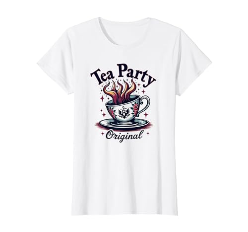 Teeparty Original T-Shirt, Damen, Weiß, XS Teeparty Original T-Shirt, Damen, Weiß, XS von Generic