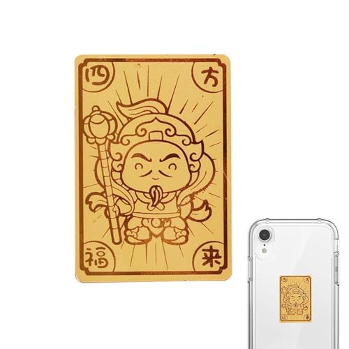 Telefonaufkleber, Handyaufkleber | Telefonaufkleber Goldfolie Telefonaufkleber | Muster Aufkleber Buddhistische Laptop-Telefonzubehör von Generic