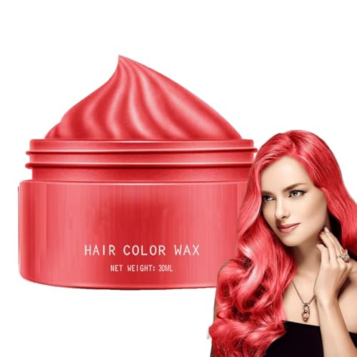 Temporäres Haarfarbenwachs - Waschbarer Temporärer Haarfärbemittel | Natürliches Haarstyling-Wachs, Einfach Zu Bedienende Nicht Schädliche Haarfarbe, Farbwechsel Haarfarbstoff Für Männer, Frauen, Erwa Temporäres Haarfarbenwachs - Waschbarer Temporärer Haarfärbemittel | Natürliches Haarstyling-Wachs, Einfach Zu Bedienende Nicht Schädliche Haarfarbe, Farbwechsel Haarfarbstoff Für Männer, Frauen, Erwa von Generic