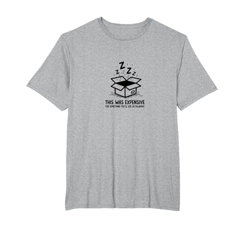 Teurer Schlafanzug Humor: Sleepy Box Graphic T-Shirt, Herren Große Größen, Grau Meliert, 6X Tall Teurer Schlafanzug Humor: Sleepy Box Graphic T-Shirt, Herren Große Größen, Grau Meliert, 6X Tall von Generic