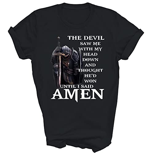 The Devil Saw Me with My Head Down and Thought He'd Won Christian Jesus Unisex von Generic