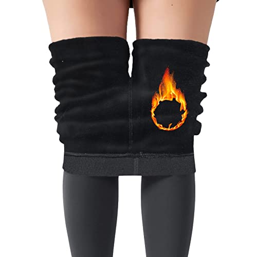 Thermo Leggings Damen im Winter Gefütterte Thermoleggins für Winter High Waist Thermohose Blickdicht Strumpfhose Mit Fleece Warm Kuschelig Elastisch Sport Leggins Thermo Leggings von Generic