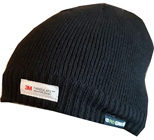 Thinsulate Herren Mütze wasserdicht warm winddicht 3M winddicht Thermomütze schwarz von Generic