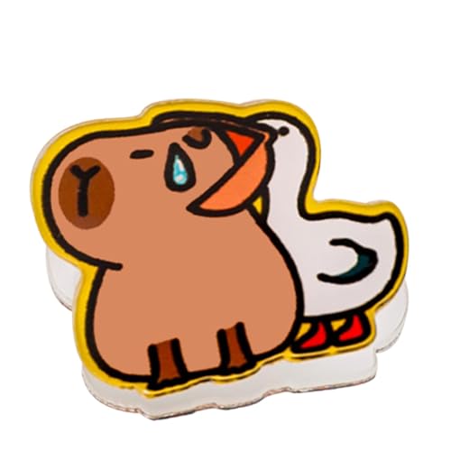 Tierbrosche für Frauen,Niedliche Tiernadeln für Rucksäcke,Cartoon Tierstifte für Taschen | Cartoon Tierbekleidung Pins Damenbekleidung Tote Bag Acryl Abzeichen von Generic