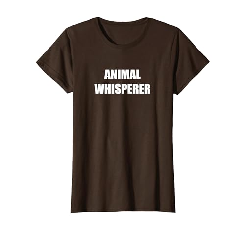 Tierflüsterer T-Shirt, Damen, Braun, XS Tierflüsterer T-Shirt, Damen, Braun, XS von Generic