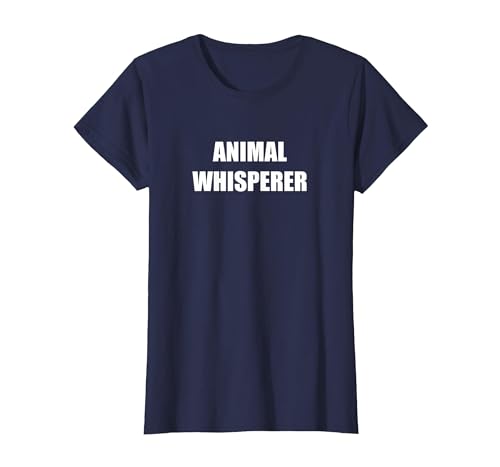 Tierflüsterer T-Shirt, Damen, Marineblau, XS Tierflüsterer T-Shirt, Damen, Marineblau, XS von Generic