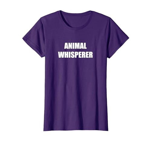 Tierflüsterer T-Shirt, Damen, Violett, XS Tierflüsterer T-Shirt, Damen, Violett, XS von Generic