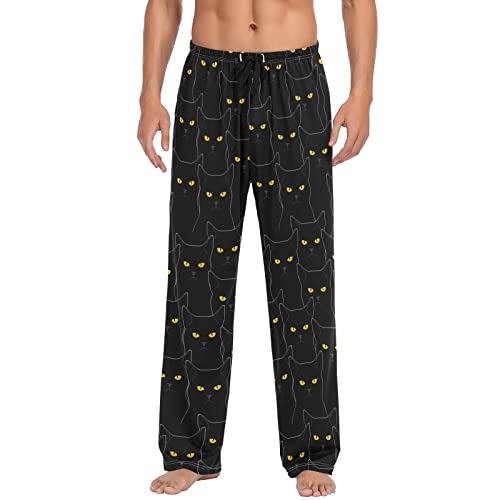 Tiger Stripes Pyjamahose Herren Loungehose gerade Passform Herren Pyjamahose, Farbe: 20, Medium von Generic