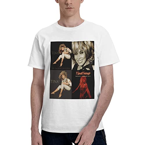 Tina Sports Tshirt Turner Youth & Adult Men Short-Sleeve T-Shirt,3D Print Round Neck T-Shirt Top Clothes von Generic