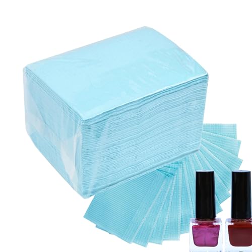 -Tischtücher – wasserdichte Nagelmatten, Tischmatten | 50 Stück Nagelpapierhandtücher, Maniküre-Tischmatten, 3 Schichten wasserabsorbierende Nagelpapierhandtücher für Salon-Anfänger, von Generic