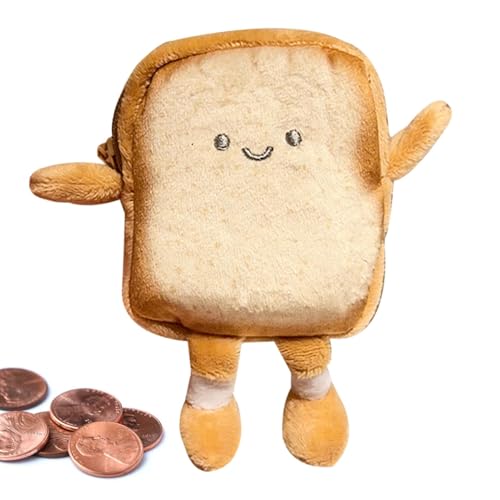 Toast-Geldbörse – Stylische Umhängetasche, Handtasche In Toast-Form | Neuartige Umhängetasche Für Damen, Leichte Toast-Geldbörse | Münzkartenhalter, Einzigartige Tasche Für Den Täglichen Gebrauch, Läs von Generic