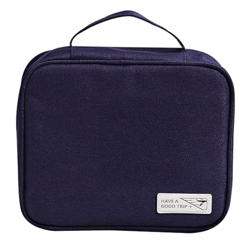 Toilettenbeutel wasserdicht, Make -up -Beutel zum Reisen,Kosmetiktasche tragbar mit Griff | Großkapazitäts -Reisebehörer für Frauen und Männer von Generic