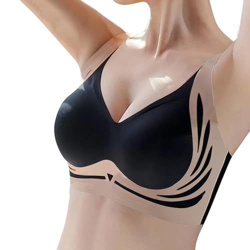 Top Bügelloser Stütz BH Keine Schlaffen Brüste Mehr reine Baumwolle Atmungsaktiv Lifting Anti-Sagging Wireless Adjustable Seamless Bra Top Bügelloser Stütz BH Keine Schlaffen Brüste Mehr reine Baumwolle Atmungsaktiv Lifting Anti-Sagging Wireless Adjustable Seamless Bra von Generic
