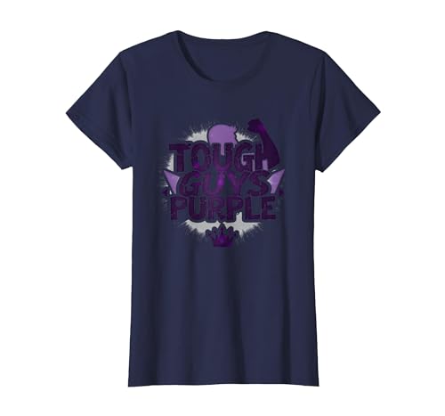 Tough Guys Lila: Mutiges Statement für selbstbewusste Männer T-Shirt, Damen, Marineblau, XS Tough Guys Lila: Mutiges Statement für selbstbewusste Männer T-Shirt, Damen, Marineblau, XS von Generic