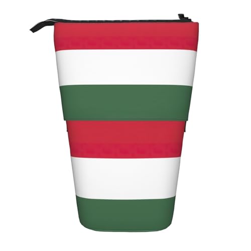 Tragbar Bleistiftetui Flagge von Ungarn Stifthalter Strapazierfähig Bleistifttasche für Mädchen Kinder Studenten von Generic