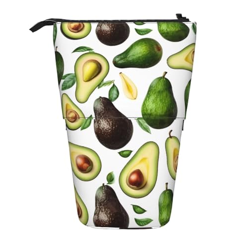 Tragbar Federmappe Avocados Stifthalter mit Reißverschluss Bleistifttasche für Unisex Schulsachen Studenten von Generic