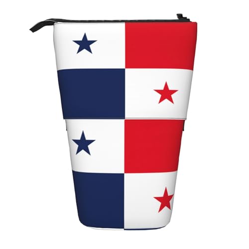 Tragbar Mäppchen Flagge von Panama Bleistifttasche Strapazierfähig Stifte-Organizer für Unisex Erwachsene Kinder von Generic