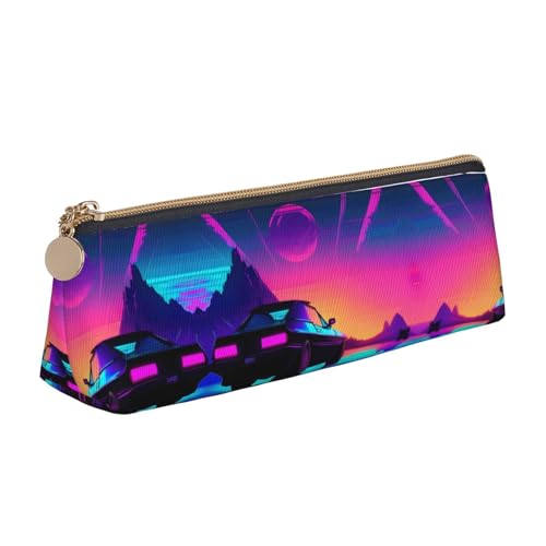 Tragbar Stiftetasche Retrowave Bilder Stifthalter mit Reißverschluss Federmäppchen für Erwachsene Student Erwachsener Tragbar Stiftetasche Retrowave Bilder Stifthalter mit Reißverschluss Federmäppchen für Erwachsene Student Erwachsener von Generic