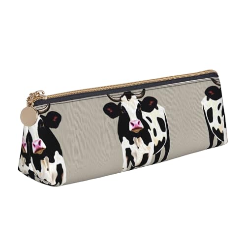 Tragbar Stiftetasche Schwarzer Fleck bei der Kuh Stifthalter Strapazierfähig Bleistift Beutel für College-Studenten Schule Mädchen von Generic