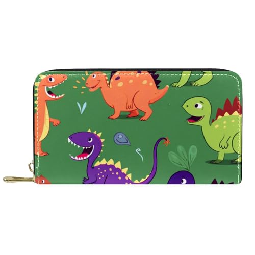 Tragbare Brieftasche Dinosaurier-Cartoon-Monster Geldtasche Vintage Portmonee Niedliche Handtaschen Für Kinder, Mädchen, Frauen von Generic