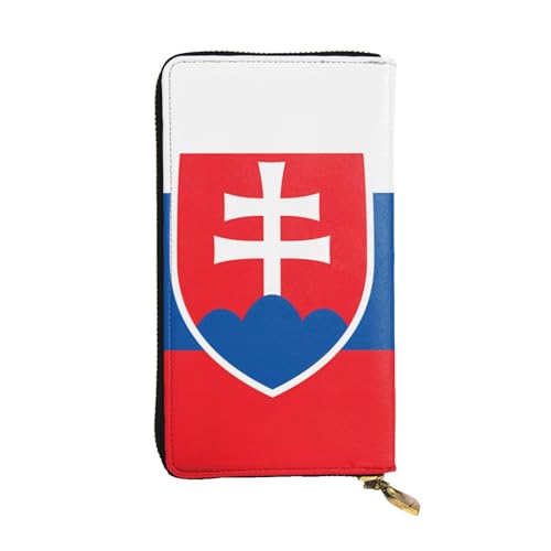 Tragbare Brieftasche Flagge Der Slowakei Drucken Leder Geldbörse Kreative Kleine Münzbörse Retro Handtaschen Für Mädchen, Kinder, Frauen von Generic