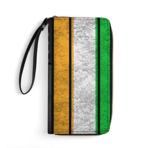 Tragbare Brieftasche Weinlese-Amerika Und Irland Irische Flagge Kleine Münzbörse Tragbare Kartenetui Retro Wallet Für Kinder, Frauen, Mädchen von Generic
