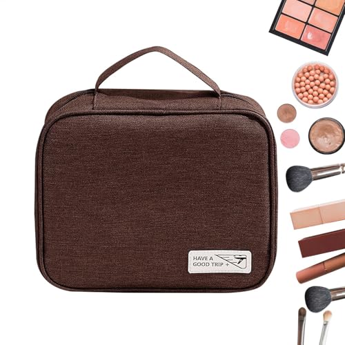 Tragbare Kosmetiktasche | Tragbare Kosmetik mit Griff – Reise-Organizer mit großem Fassungsvermögen für Frauen und Männer, , Consulte la descripción, Siehe Beschreibung von Generic