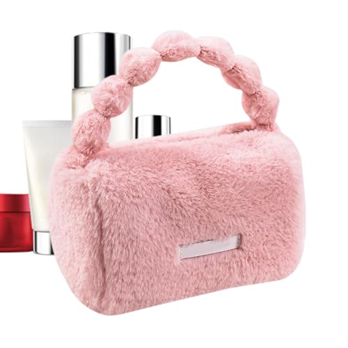 Tragbare Make-up-Tasche, große Kapazität, Reise-Make-up-Tasche, Kulturbeutel, Reisetasche, trendiger Make-up-Reise-Organizer, Reise-Kosmetik-Organizer für Urlaub, Geschäftsreisen, rose, Refer to von Generic