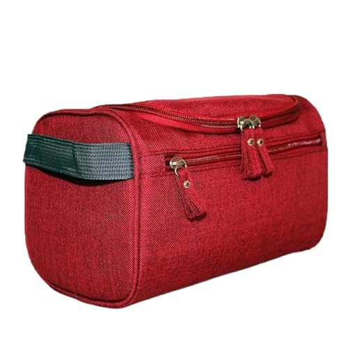 Tragbare Reise-Kulturtasche for Herren, Kosmetiktasche(2 Reds) von Generic