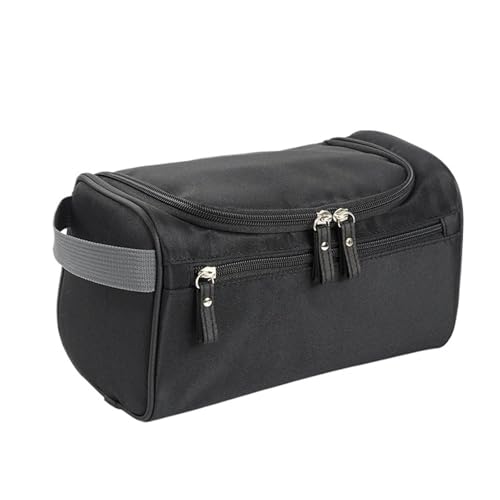 Tragbare Reise-Kulturtasche for Herren, Kosmetiktasche(Black) von Generic
