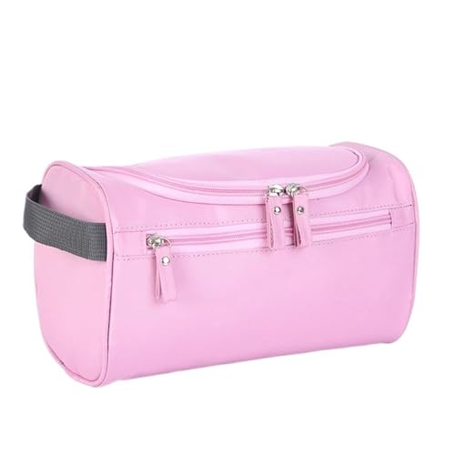 Tragbare Reise-Kulturtasche for Herren, Kosmetiktasche(Light pink) von Generic