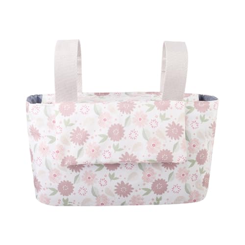 Tragbarer Kinderwagen-Caddy – Multifunktionale Baby-Organizer-Tasche, Windel-Flaschenaufbewahrung, Mama Handtasche mit mehreren Taschen, Reise-Windeltasche, Kinderwagen-Zubehör von Generic