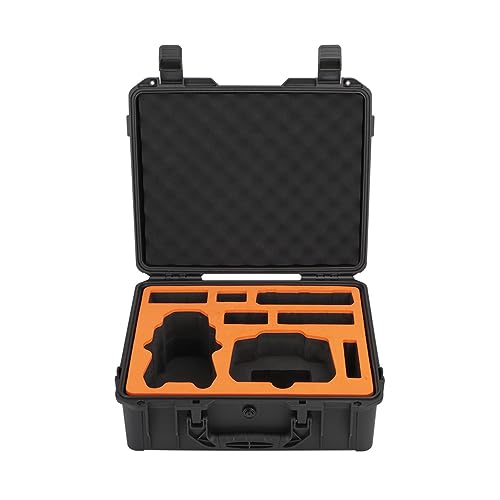 Tragbarer Koffer für Drohnen Kompatibel für DJI AIR 3 Organizer Case Großes Fassungsvermögen Standardausführung Multi-Elektrizität Leichtgängige Version Fallfest Outdoor-Koffer (AQX-11) von Generic