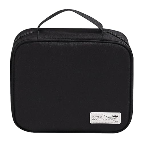 Tragbarer Make -up -Beutel, Toilettenbeutel wasserdicht | Make -up Toilcyetry Bag tragbar mit Griff | Großkapazitäts -Reisebehörer für Frauen und Männer von Generic