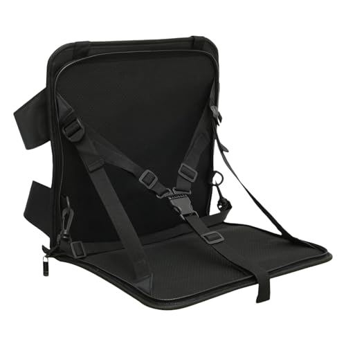 Tragen Sie EIN Gepäcksitz - Faltbare Reisebüros Sitzansatz | Leicht einstellbare Sitzveranstaltungen, komfortable Rolling Carrier Add-On für Kinder, Mädchen, Flughafenreisen von Generic