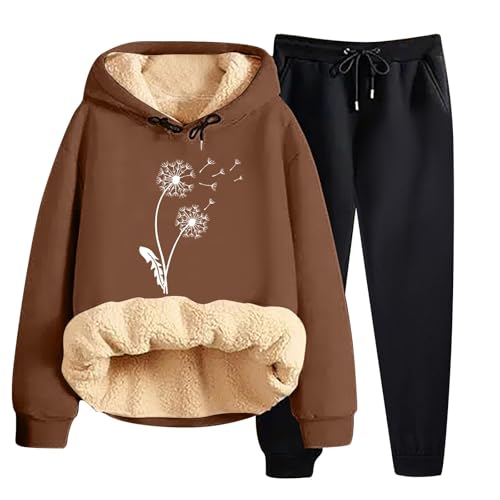 Trainings AnzüGe Nicki Jogginganzug Pink Zweiteiler Jogginganzug Damen Samt Pyjama Anzug Damen Schlafanzughose Damen Lang Moderner Jogginganzug Jogginganzug Damen Stylisch Elch Pyjama Damen von Generic