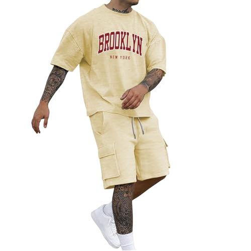 Trainingsanzüge Für Männer Anzug Schwarzer Brauner Größentabelle Nähe 2025 Braune Formelle Hemd, Hemd-Jeans Und Schläger-Outfit Marine Silvester-Outfit Farbe Oberteil Brand Funky 2-Teiliger von Generic