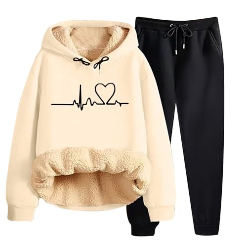 Trainingsanzug Gold Bequemer Jogginganzug Damen Rote TrainingsanzüGe Damen Jogginganzug Damen üBergrößE Schlafanzug Mit Knopfleiste Jogginganzug Damen 48 50 Jogginganzug Sweat Damen Trainingsanzug von Generic