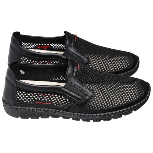 Trainingsschuhe Herren Turnschuhe Atmungsaktiv Mesh Loafers Fahrschuhe Leicht Freizeit Sneakers Freizeitschuhe Für Männer Runde Zehe Slip-on Outdoor Strand Wilde Schuhe Wasserschuhe Trainingsschuhe Herren Turnschuhe Atmungsaktiv Mesh Loafers Fahrschuhe Leicht Freizeit Sneakers Freizeitschuhe Für Männer Runde Zehe Slip-on Outdoor Strand Wilde Schuhe Wasserschuhe von Generic